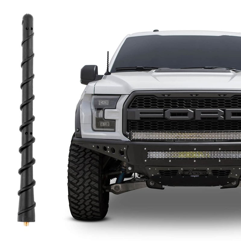 KSaAuto Short Antenna Compatible with Ford F150 2009-2026, 8 Inch Antenna F-150 Truck Accessories, Ford Pickup Truck Radio Replacement Antenna 2017-2026 F-250 F-350 - Image 1